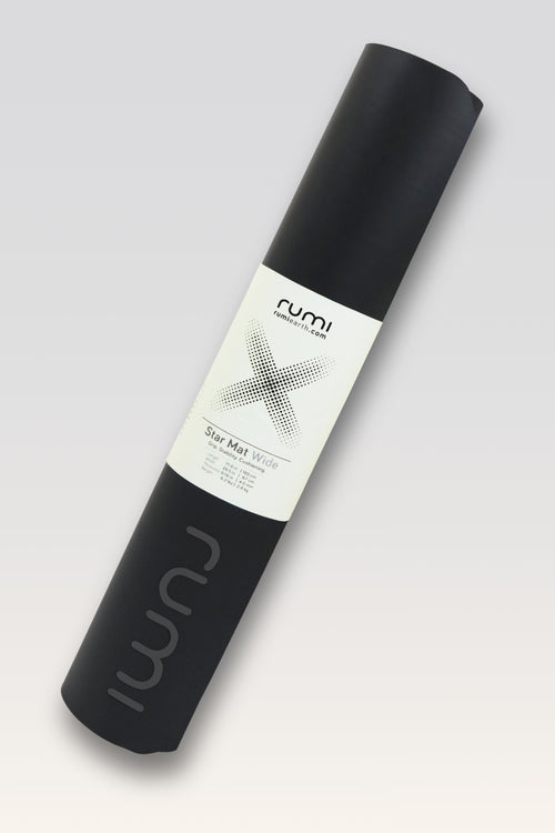 Star Yoga Mat Wide - Black