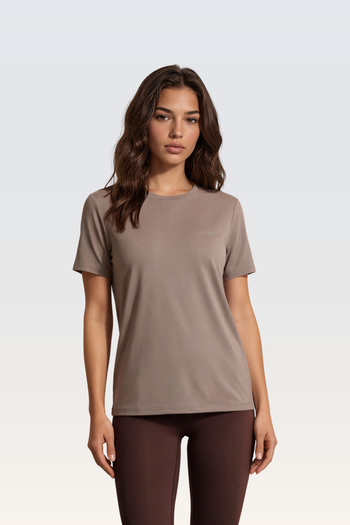 U StarSoft Tee - Sand Deep